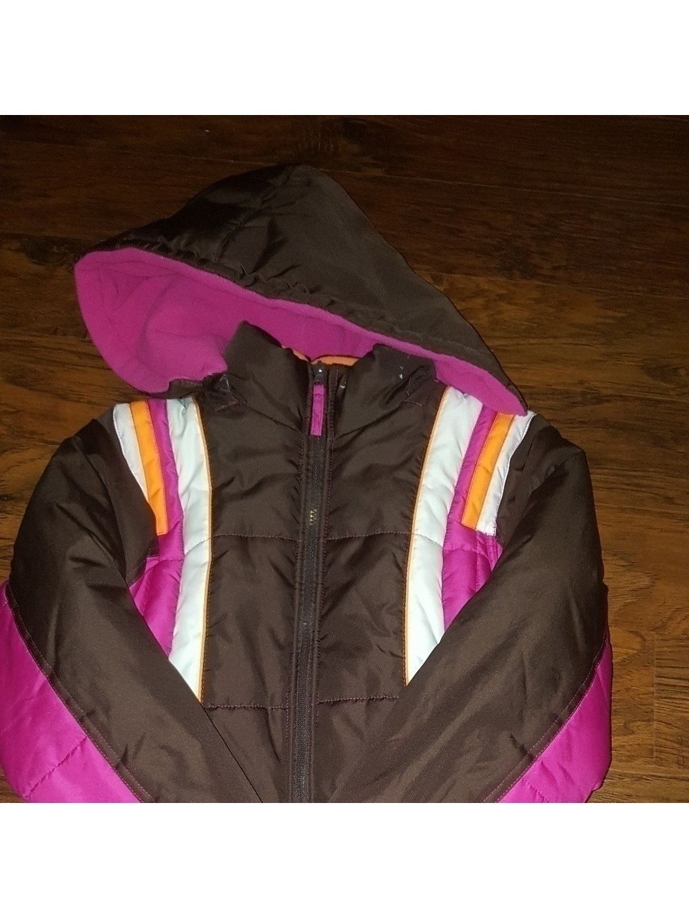 Rothschild Girls Multicolor Puffer Coat Size XL 16